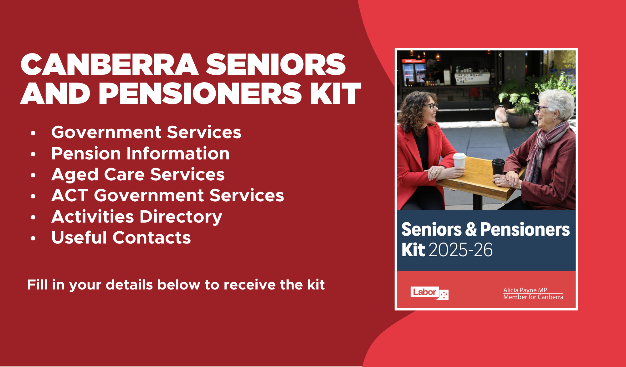 Pensioners and Seniors Information Guide Main Image
